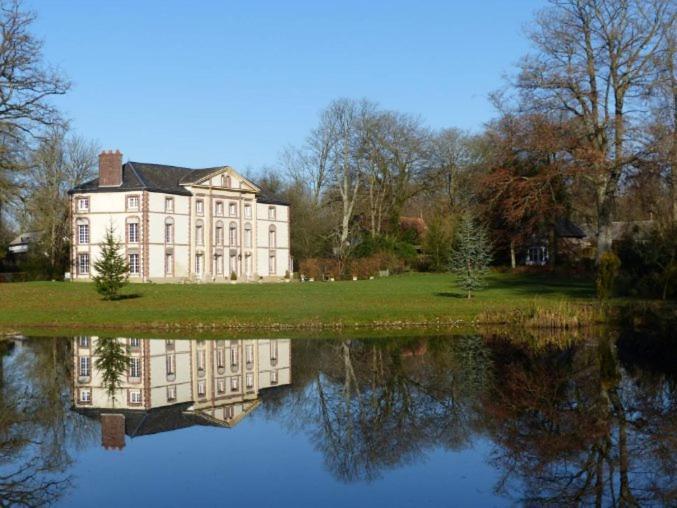 Appartement Édouard André dans château XIX ème Bracquetuit Exterior foto